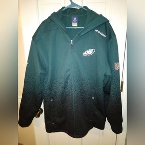 Philadelphia eagles Reebok on field NFL NFC east zip hoodie